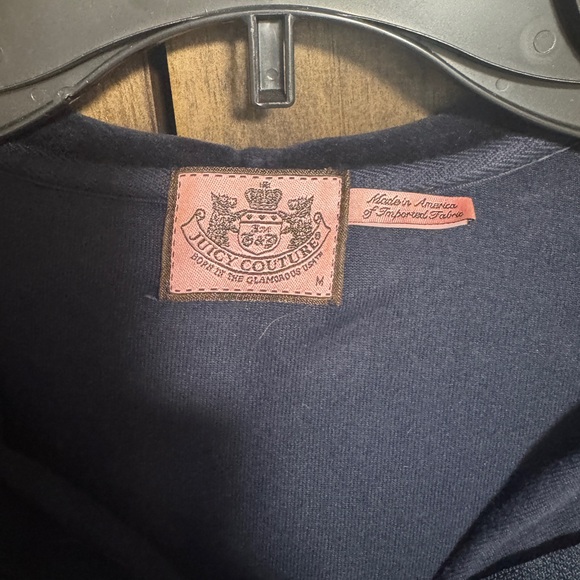Juicy couture navy blue zip up | 2 for $40 - Picture 2 of 5